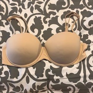 PINK Nude Convertible Push-Up Bra